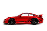 1:24 Porsche 911 Turbo (997) -- Metallic Red -- JADA: Pink Slips
