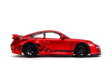 1:24 Porsche 911 Turbo (997) -- Metallic Red -- JADA: Pink Slips