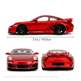 1:24 Porsche 911 Turbo (997) -- Metallic Red -- JADA: Pink Slips