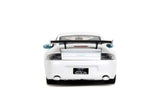 1:24 Porsche 911 GT3 RS -- White/Black w/Turquoise Accents -- JADA: Pink Slips