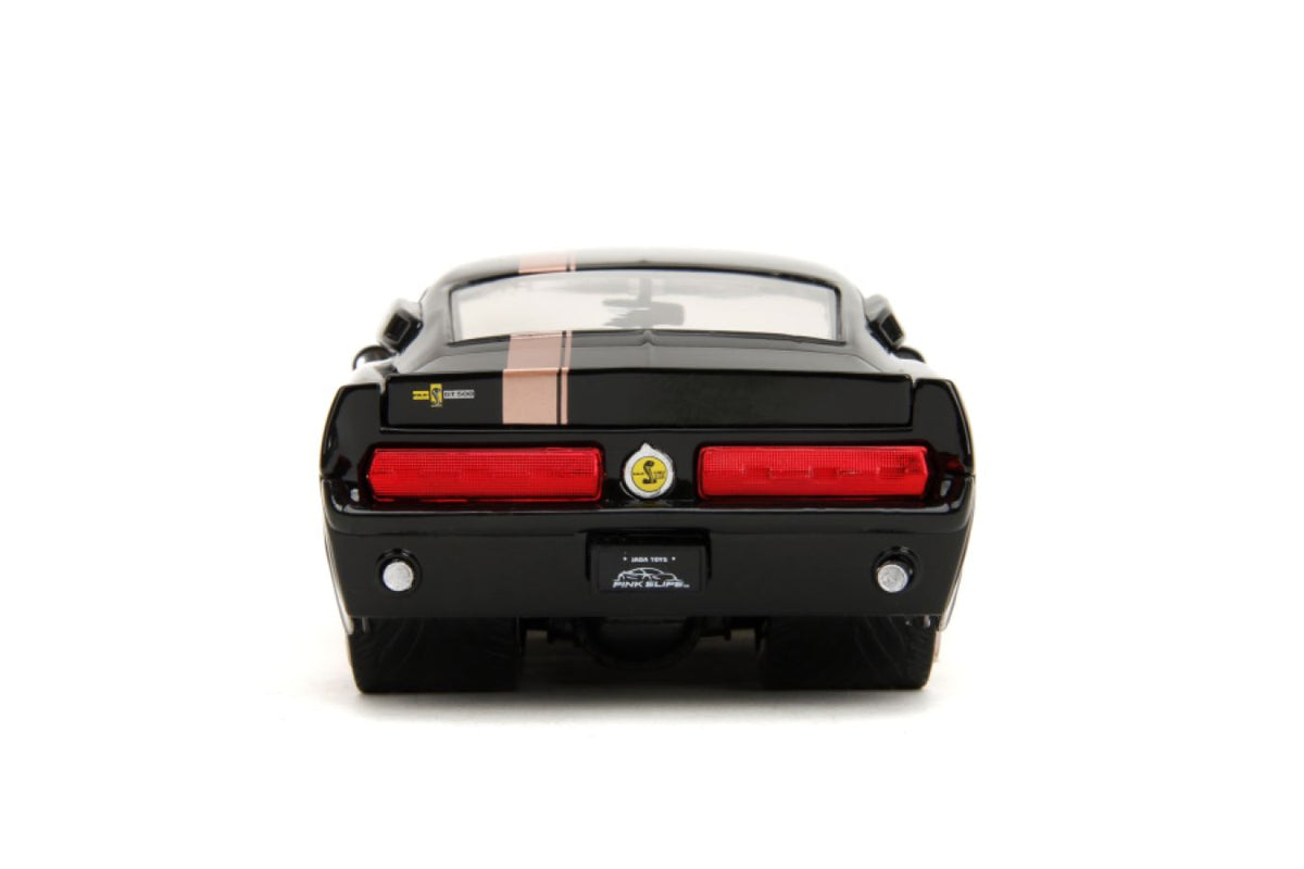 JADA TOYS, SHELBY GT500 1967 Noir - PINK SLIPS, échelle 1/24, JAD35983