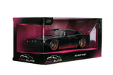 1:24 1967 Ford Mustang Shelby GT500 -- Black/Rose Gold -- JADA: Pink Slips