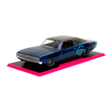 1:24 1968 Dodge Charger Widebody -- Metallic Blue -- JADA: Pink Slips