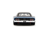 1:24 1968 Dodge Charger Widebody -- Metallic Blue -- JADA: Pink Slips