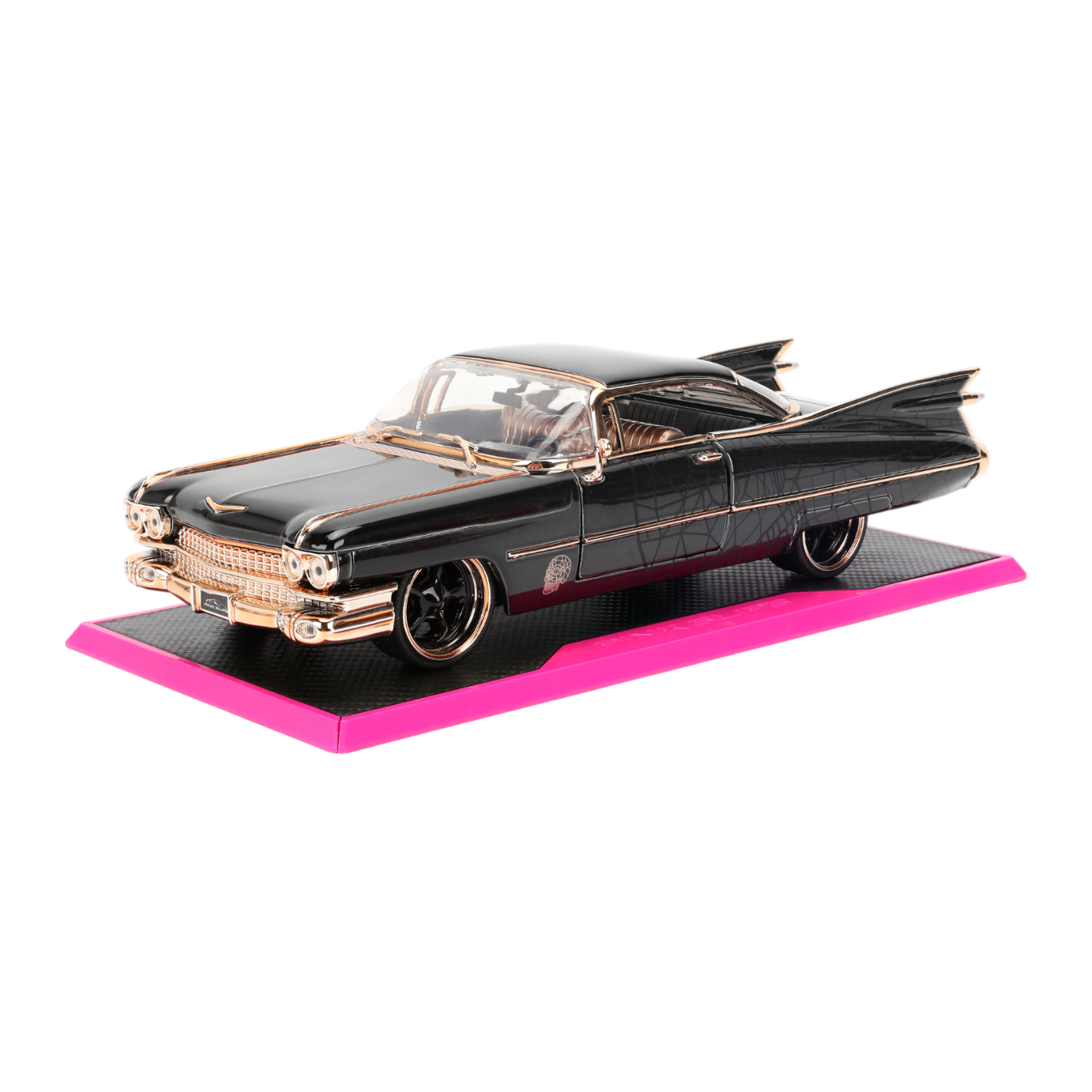1:24 1959 Cadillac Coupe Deville -- Black/Gold -- JADA: Pink Slips 1:24 1959 Cadillac Coupe Deville -- Black/Gold -- JADA: Pink Slips