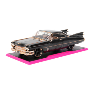 (Pre-Order) 1:24 1959 Cadillac Coupe Deville -- Black/Gold -- JADA: Pink Slips