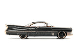 (Pre-Order) 1:24 1959 Cadillac Coupe Deville -- Black/Gold -- JADA: Pink Slips