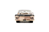 (Pre-Order) 1:24 1959 Cadillac Coupe Deville -- Black/Gold -- JADA: Pink Slips