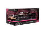 (Pre-Order) 1:24 1959 Cadillac Coupe Deville -- Black/Gold -- JADA: Pink Slips