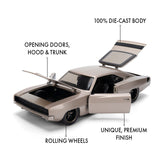 1:24 1970 Dodge Charger Wide Body -- Beige -- JADA: Pink Slips