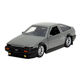 1:32 1986 Toyota Trueno (AE86) -- Grey/Black -- JADA: Fast & Furious