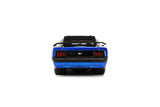 (Pre-Order) 1:24 1970 Ford Mustang -- Blue/Black Flames -- JADA: Big Time Muscle