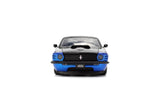 (Pre-Order) 1:24 1970 Ford Mustang -- Blue/Black Flames -- JADA: Big Time Muscle