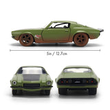 (Pre-Order) 1:32 Dom's 1973 Chevrolet Camaro "F-Bomb" -- JADA: Fast & Furious 25th Anniversary