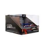 (Pre-Order) Fast & Furious - Han's Garage w/Mitsubishi Evo & Nissan S15 Silvia -- JADA Nano