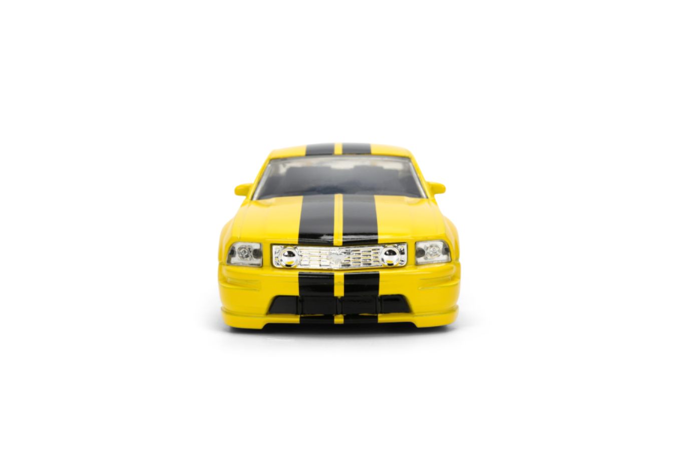 1:32 2006 Ford Mustang GT Yellow -- JADA: Fast & Furious 25th Annivers