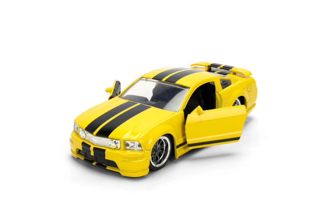 1:32 2006 Ford Mustang GT Yellow -- JADA: Fast & Furious 25th Annivers