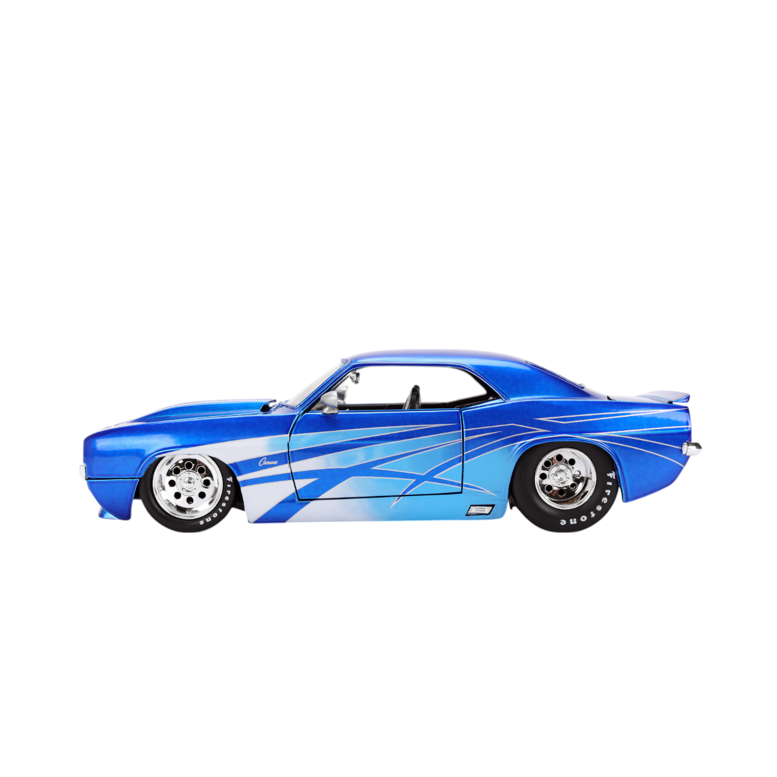 1:24 1969 Chevrolet Camaro -- Blue -- JADA: Big Time Muscle