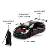 1:24 Darth Vader w/Porsche 911 GT3 RS (992) -- JADA: Star Wars