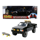 (Pre-Order) 1:24 1985 Toyota SR5 Pickup w/Marty's Skateboard -- Back to the Future -- JADA
