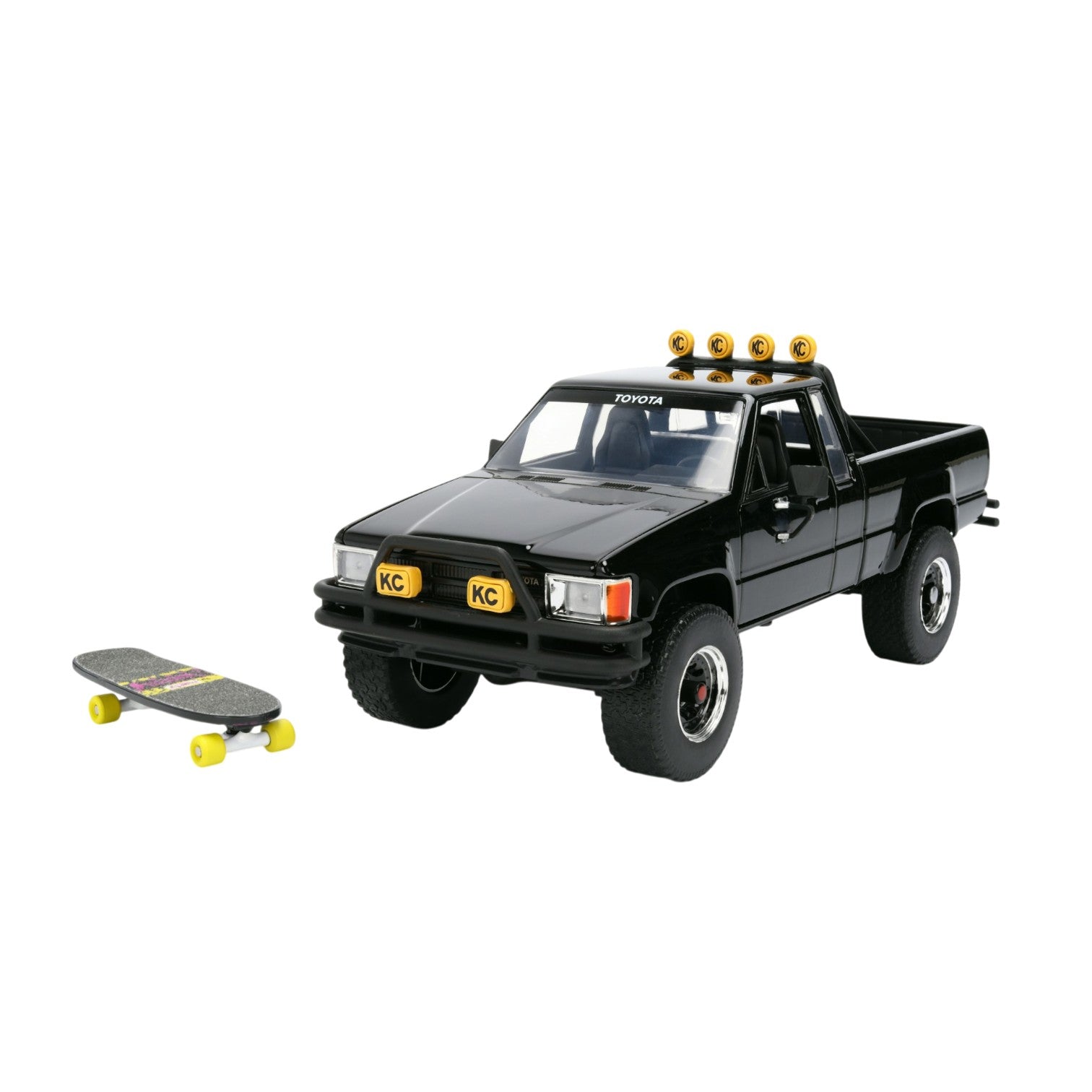 1:24 1985 Toyota SR5 Pickup w/Marty's Skateboard -- Back to the Future