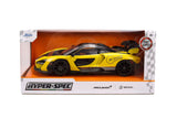 (Pre-Order) 1:24 McLaren Senna -- Yellow/Black -- JADA: Hyperspec