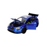 (Pre-Order) 1:24 2016 Subaru WRX STi -- Candy Blue -- JADA: JDM Tuners