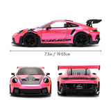 1:24 Porsche 911 (992) GT3 RS 2024 -- Pink/Black -- JADA: Pink Slips