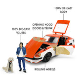 (Pre-Order) 1:24 Sung Kang's 1971 Datsun 240Z w/ Figurine & Dog -- JADA