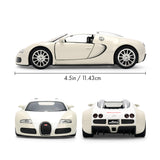 (Pre-Order) 1:32 Bugatti Veyron -- White/Cream -- JADA: Fast & Furious 25th