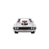1:24 Dom's 1970 Dodge Charger - Silver Finish - JADA Fast & Furious 25th