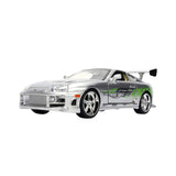 1:24 Brian's Toyota Supra A80 - Silver Finish - JADA Fast & Furious 25th