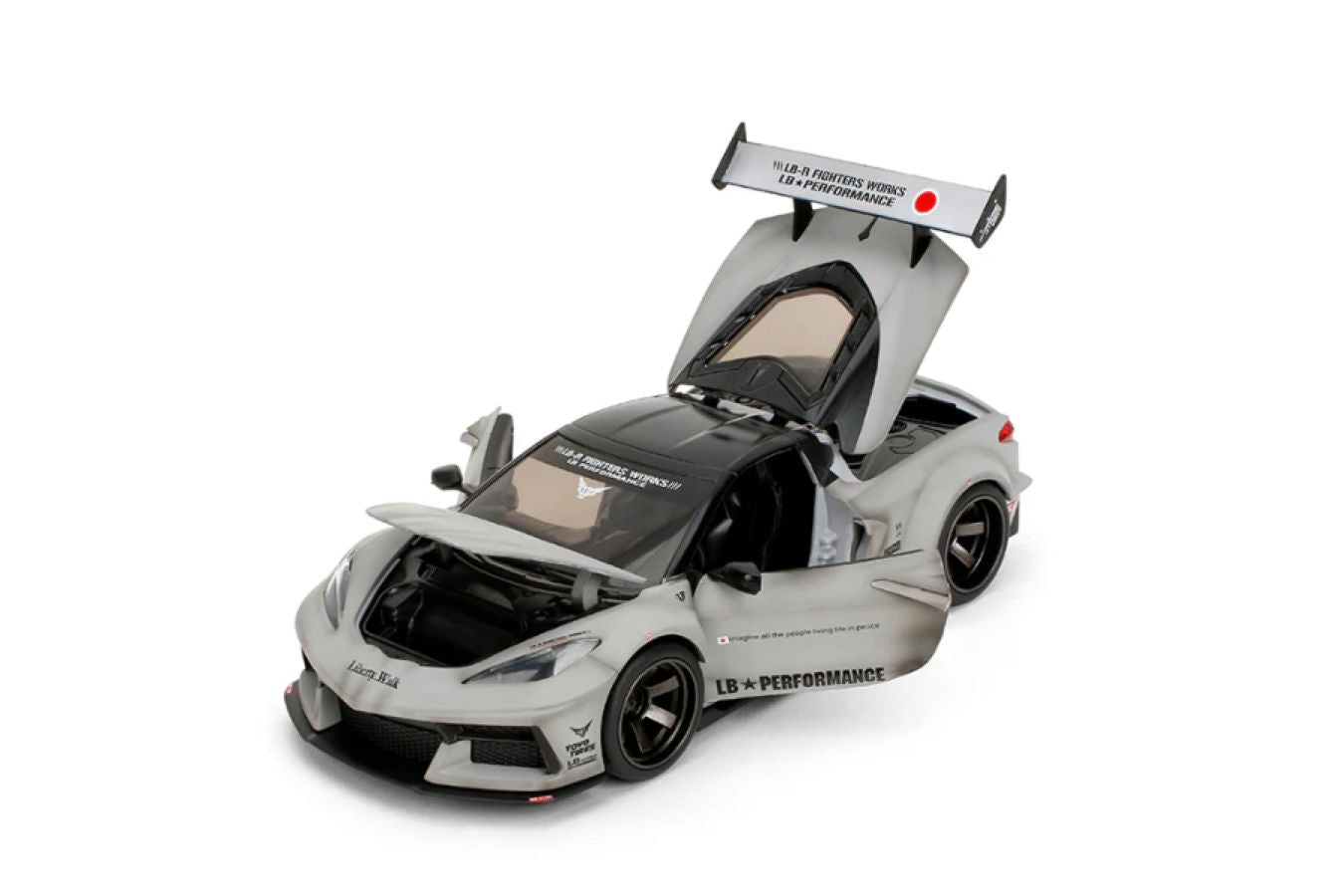 1:24 Chevrolet Corvette C8 Liberty Walk - Toyo Tires Awthentik - JADA