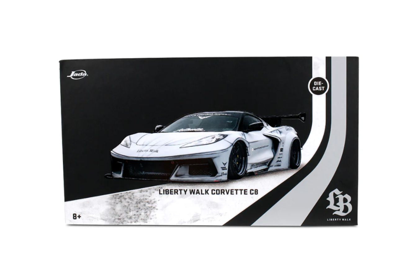 1:24 Chevrolet Corvette C8 Liberty Walk - Toyo Tires Awthentik - JADA