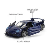 (Pre-Order) 1:32 Pagani Huayra Roadster BC -- Blue -- JADA: Fast & Furious 25th