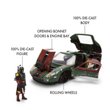 (Pre-Order) 1:24 Boba Fett w/2005 Ford GT -- JADA: Star Wars