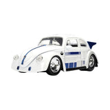 1:24 R2-D2 w/1959 Volkswagen VW Drag Beetle -- JADA: Star Wars