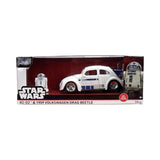 1:24 R2-D2 w/1959 Volkswagen VW Drag Beetle -- JADA: Star Wars