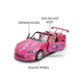 1:32 Suki's Honda S2000 -- Pink -- Candy Finish -- JADA: Fast & Furious