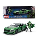 (Pre-Order) 1:24 Doctor Doom w/Ford Mustang Dark Horse -- Marvel -- JADA