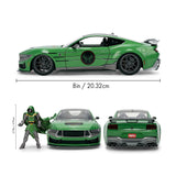 (Pre-Order) 1:24 Doctor Doom w/Ford Mustang Dark Horse -- Marvel -- JADA
