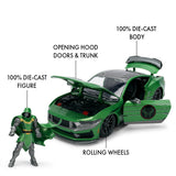 (Pre-Order) 1:24 Doctor Doom w/Ford Mustang Dark Horse -- Marvel -- JADA
