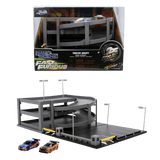 (Pre-Order) Fast & Furious - Tokyo Drift Garage Diorama w/S15 & RX7 -- JADA Nano
