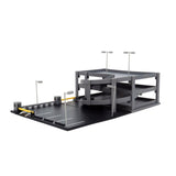 (Pre-Order) Fast & Furious - Tokyo Drift Garage Diorama w/S15 & RX7 -- JADA Nano