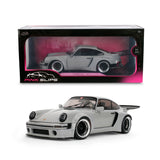 (Pre-Order) 1:18 Porsche 964 KSR -- Nardo Grey -- JADA: Pink Slips