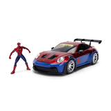 (Pre-Order) 1:24 Spider Man w/ Porsche 911 (992) GT3 RS -- Marvel The Avengers -- JADA