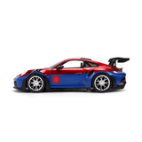 (Pre-Order) 1:24 Spider Man w/ Porsche 911 (992) GT3 RS -- Marvel The Avengers -- JADA