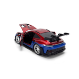 (Pre-Order) 1:24 Spider Man w/ Porsche 911 (992) GT3 RS -- Marvel The Avengers -- JADA