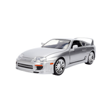 (Pre-Order) 1:24 1995 Toyota Supra -- Silver -- JADA: JDM Tuners