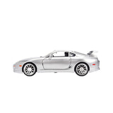 (Pre-Order) 1:24 1995 Toyota Supra -- Silver -- JADA: JDM Tuners